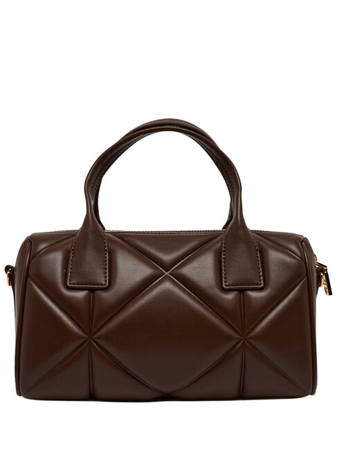 EMBOSSED QUILTED Borsa a mano, con tracolla marrone - Borse Donna