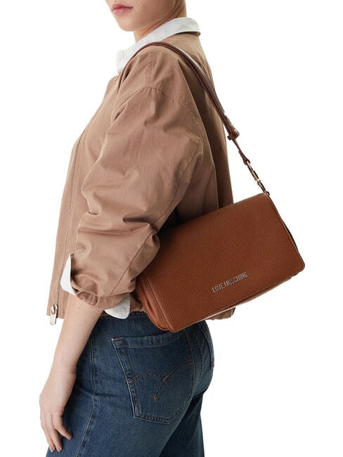 JEWEL Borsa a spalla, regolabile marrone - Borse Donna