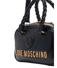 LOVE MOSCHINO TWIRL Borsa mini a mano, con tracolla Nero - Borse Donna - 5