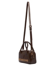 LOVE MOSCHINO TWIRL Borsa mini a mano, con tracolla marrone/marrone - Borse Donna - 4