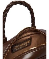 LOVE MOSCHINO TWIRL Borsa mini a mano, con tracolla marrone/marrone - Borse Donna - 6