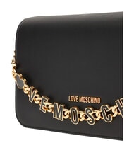 LOVE MOSCHINO CITY CORE Borsa a spalla, doppia portabilit&agrave; Nero - Borse Donna - 5
