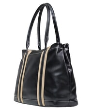 LOVE MOSCHINO CITY CORE Borsa a spalla, doppio manico Nero - Borse Donna - 4