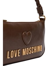 LOVE MOSCHINO TWIRL Borsa a spalla marrone/marrone - Borse Donna - 5
