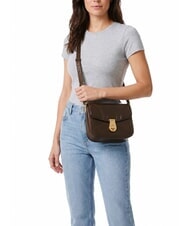 THE BRIDGE MIA Mini Bag a tracolla moka with gold - Borse Donna - 2