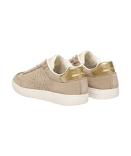 ARMANI EXCHANGE BEA Sneakers in pelle sand+pale gold - Scarpe Donna - 3
