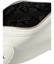 ARMANI EXCHANGE MAYA Mini Bag a spalla, con tracolla off white - Borse Donna - 4