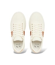 ARMANI EXCHANGE KURT Sneakers off white+glazed ginger - Scarpe Unisex - 4