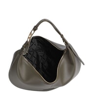 ARMANI EXCHANGE LIZ PEBBLE Borsa hobo grande a spalla savanna - Borse Donna - 4
