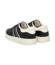ARMANI EXCHANGE LONDON Sneakers black + off white - Scarpe Donna - 3