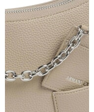 ARMANI EXCHANGE A|X Chain  Borsa Small a spalla sand - Borse Donna - 3