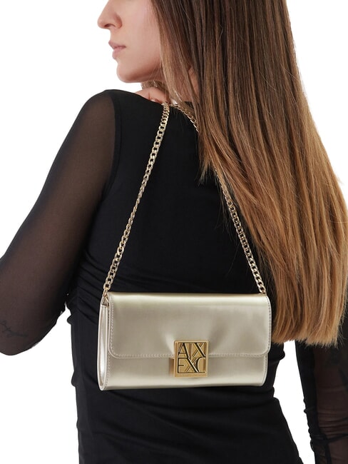 AMY Mini Bag a tracolla light gold - Borse Donna