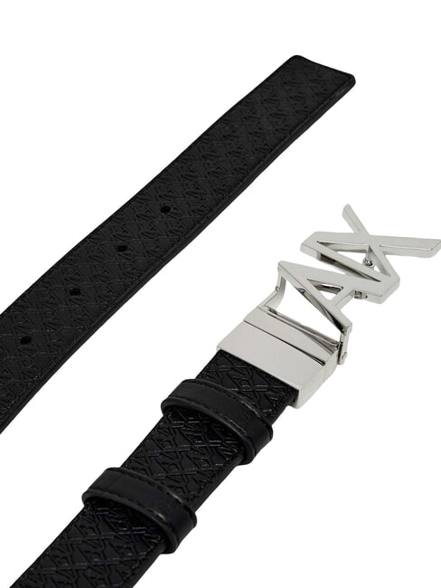 A|X Cintura reversibile e regolabile black - Cinture