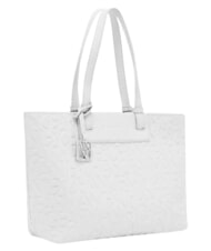 ARMANI EXCHANGE A|X ALL OVER Shopper a spalla off white - Borse Donna - 3