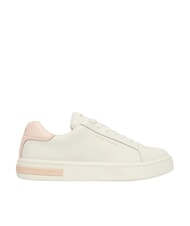 ARMANI EXCHANGE A|X Sneakers in pelle off white+salt rose - Scarpe Donna - 2