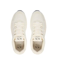 ARMANI EXCHANGE LUCK Sneakers off white+off white - Scarpe Uomo - 4