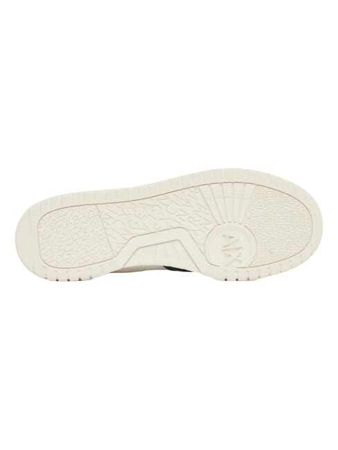 DUCK Sneakers in pelle deep navy+bellwether blue+off - Scarpe Uomo