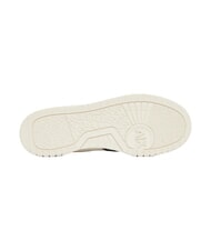 ARMANI EXCHANGE DUCK Sneakers in pelle deep navy+bellwether blue+off - Scarpe Uomo - 4