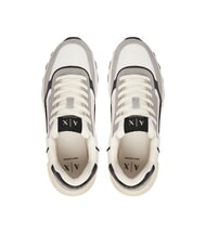 ARMANI EXCHANGE DUSSELDORF Sneakers off white + gray - Scarpe Uomo - 4