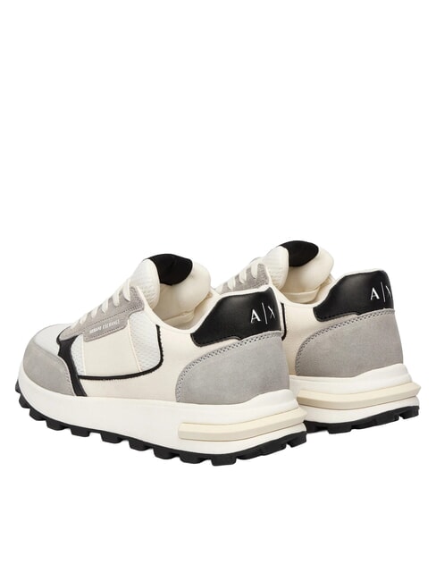DUSSELDORF Sneakers off white + gray - Scarpe Uomo