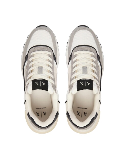 DUSSELDORF Sneakers off white + gray - Scarpe Uomo