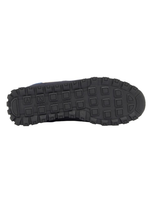DROP MICROSUEDE Sneakers con logo a contrasto deep navy+china blue - Scarpe Uomo