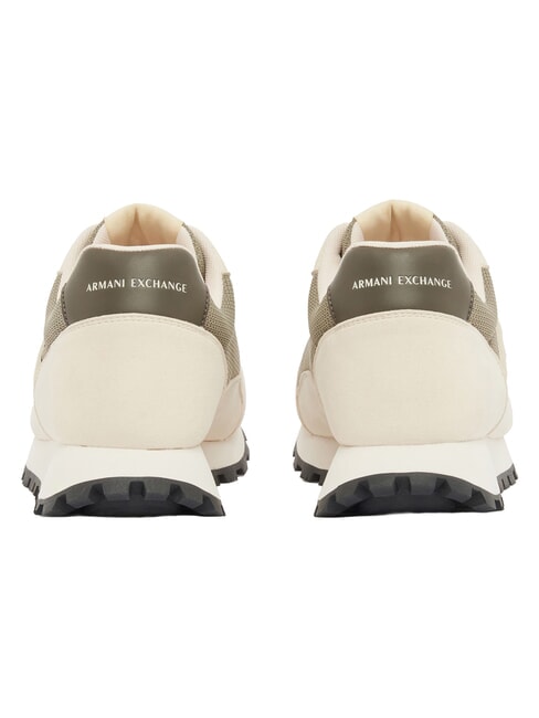 DROP MICROSUEDE Sneakers con logo a contrasto cream+winter twing - Scarpe Uomo
