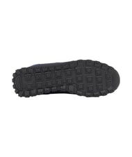 ARMANI EXCHANGE DROP MICROSUEDE Sneakers con logo a contrasto deep navy+china blue - Scarpe Uomo - 4