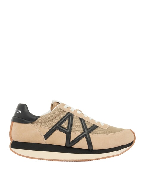 ROYALE SUEDE AIR MESH Sneakers in pelle AX logo soul+black - Scarpe Uomo