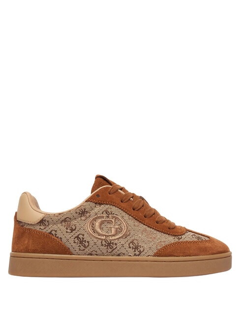 JACEK Sneakers misto pelle COGNAC - Scarpe Donna