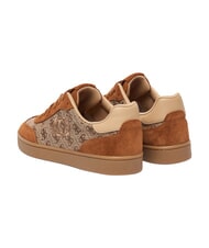 GUESS JACEK Sneakers misto pelle COGNAC - Scarpe Donna - 4