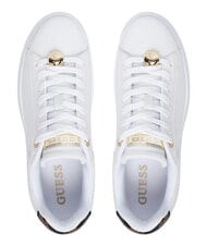 GUESS FIREUP Sneakers misto pelle white - Scarpe Donna - 3