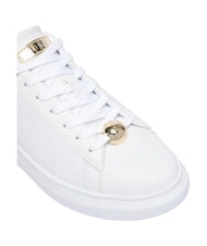 GUESS FIREUP Sneakers misto pelle white - Scarpe Donna - 6