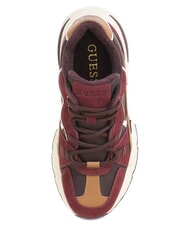 GUESS CARRLI8 Sneakers dark wine - Scarpe Donna - 4