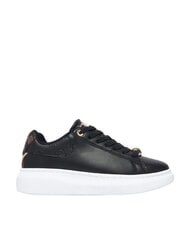 GUESS FIREUP Sneakers misto pelle NERO - Scarpe Donna - 2