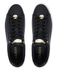 GUESS FIREUP Sneakers misto pelle NERO - Scarpe Donna - 3