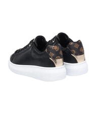 GUESS FIREUP Sneakers misto pelle NERO - Scarpe Donna - 4