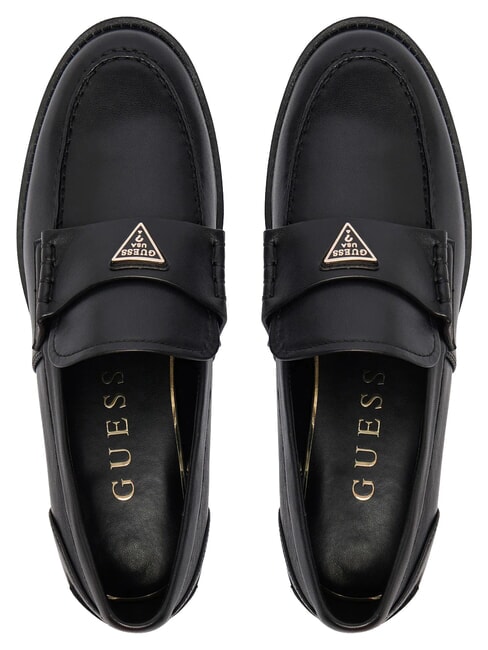 BELISO Mocassini in pelle NERO - Scarpe Donna