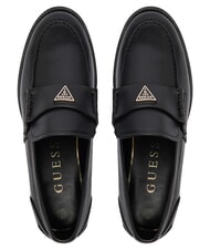 GUESS BELISO Mocassini in pelle NERO - Scarpe Donna - 3