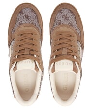 GUESS MIRIAM16 Sneakers misto pelle taupe - Scarpe Donna - 3
