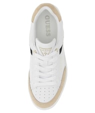 GUESS GILAX2 Sneakers misto pelle white - Scarpe Donna - 3