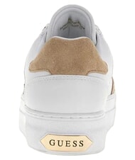 GUESS GILAX2 Sneakers misto pelle white - Scarpe Donna - 4