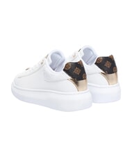GUESS FIREUP Sneakers misto pelle white - Scarpe Donna - 4
