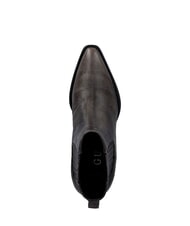 GUESS WYNIE Stivaletti in pelle, tacco 4.5 NERO - Scarpe Donna - 4
