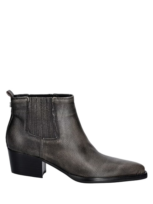 WYNIE Stivaletti in pelle, tacco 4.5 NERO - Scarpe Donna