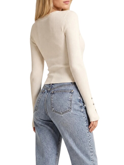 ELLIE Maglione girocollo cremwhi - Maglie Donna