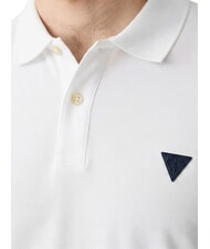 GUESS BASIC Polo in cotone purwhite - Polo Uomo - 3