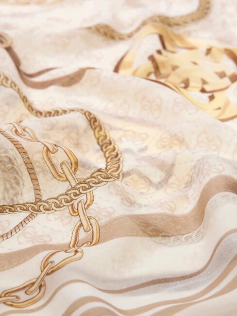PRINTED Sciarpa con motivo a catena OFFWHITE - Sciarpe