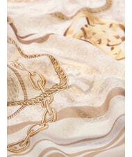 GUESS PRINTED Sciarpa con motivo a catena OFFWHITE - Sciarpe - 3