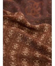 GUESS LINDSEY PRINTED Sciarpa con motivo geometrico brown - Sciarpe - 3